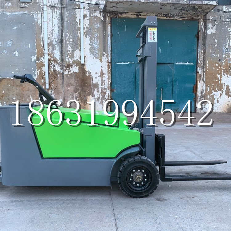 礼县小型电动叉车1吨2吨步行站驾式电瓶堆高充电装卸车液压升降车铲车